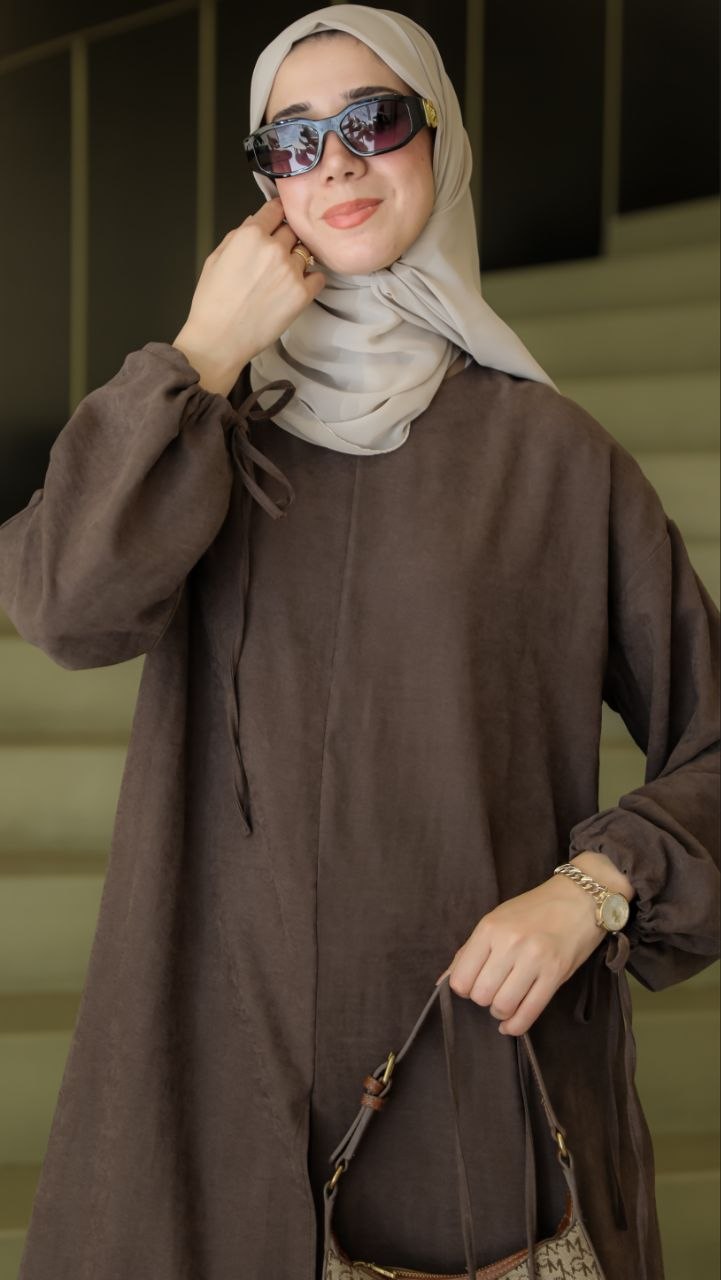 Belden Bağlamalı Tunik Takım
